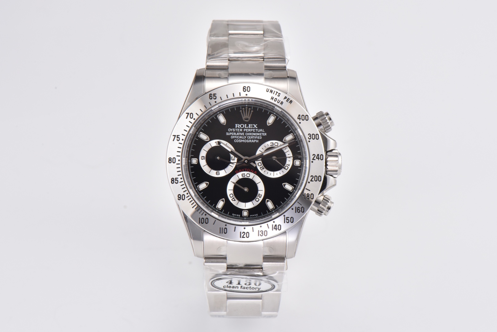 Rolex Cosmograph Daytona Series 116520 Steel Bezel Daytona.