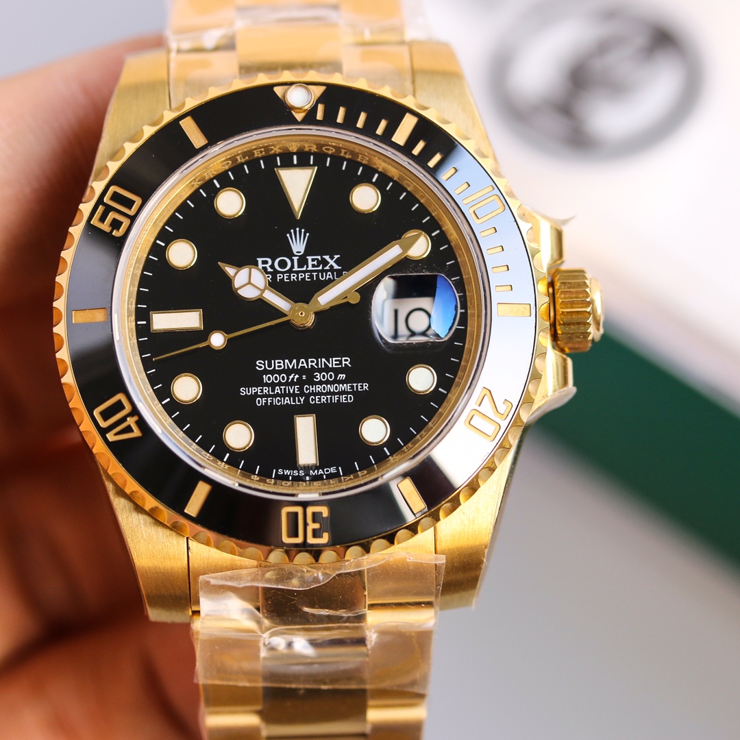 Rolex Submariner Series Black Green Hulk