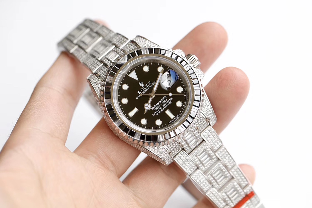 Rolex Submariner Series, Sea-Dweller Luxury Full Diamond Special Edition