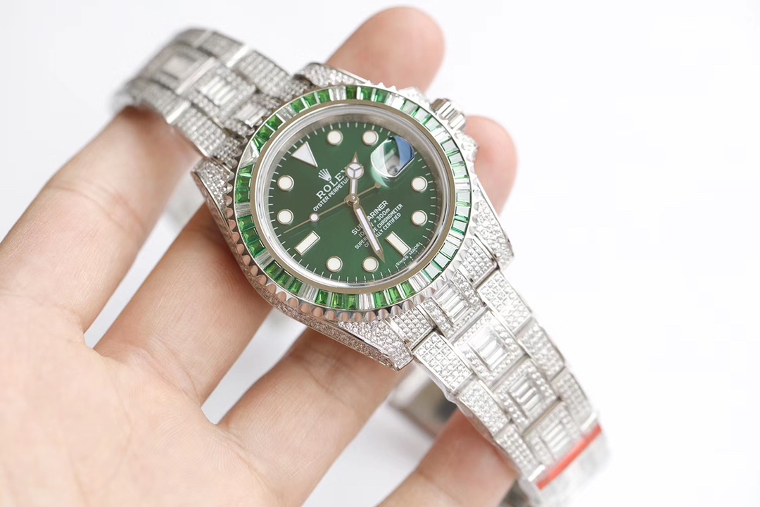 Rolex Submariner Series, Sea-Dweller Luxury Full Diamond Special Edition