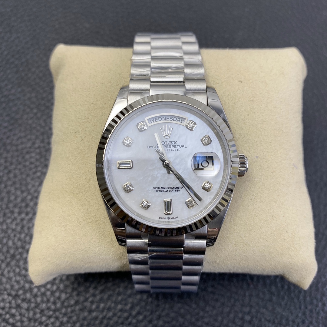 Rolex Datejust 36 Series, Mother-of-Pearl Diamond Dial