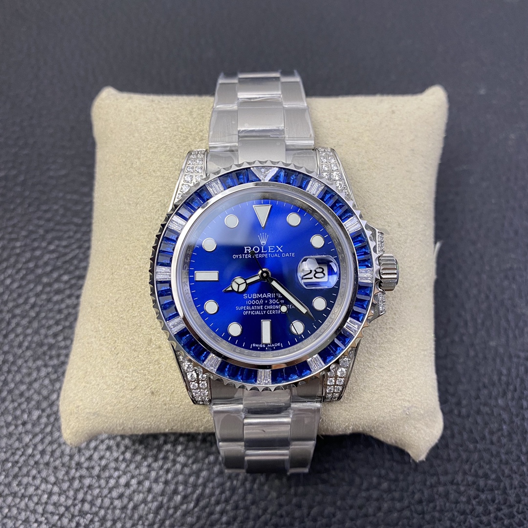 Rolex Submariner Series, Custom Diamond-Set Edition