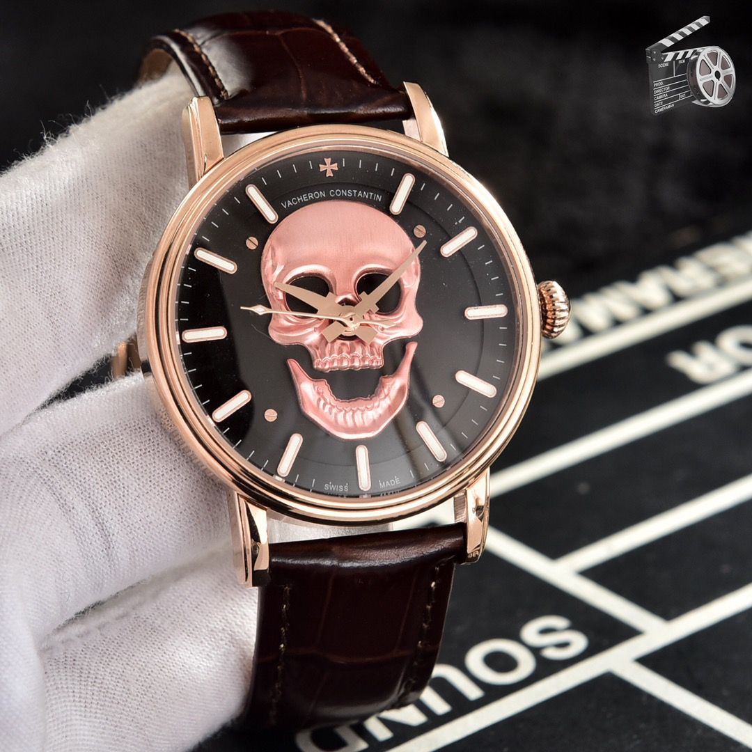 The Vacheron Constantin 42 Skeletonized Ghost Head Series Men’s Watch.