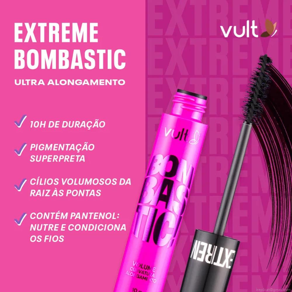 Máscara De Cílios Vult Extreme Bombastic 10 g