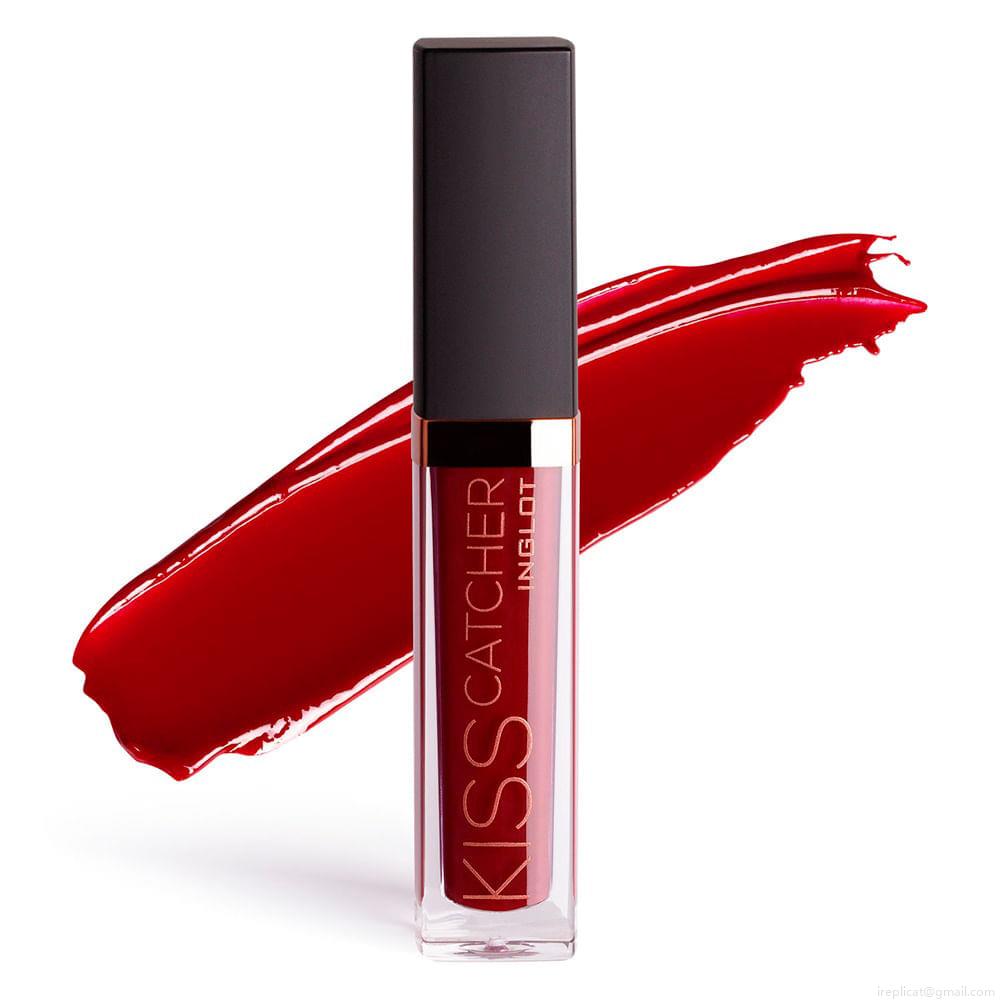 Batom Liquido Acetinado Inglot Kiss Catcher Red Of Desire 05 5,5 ml