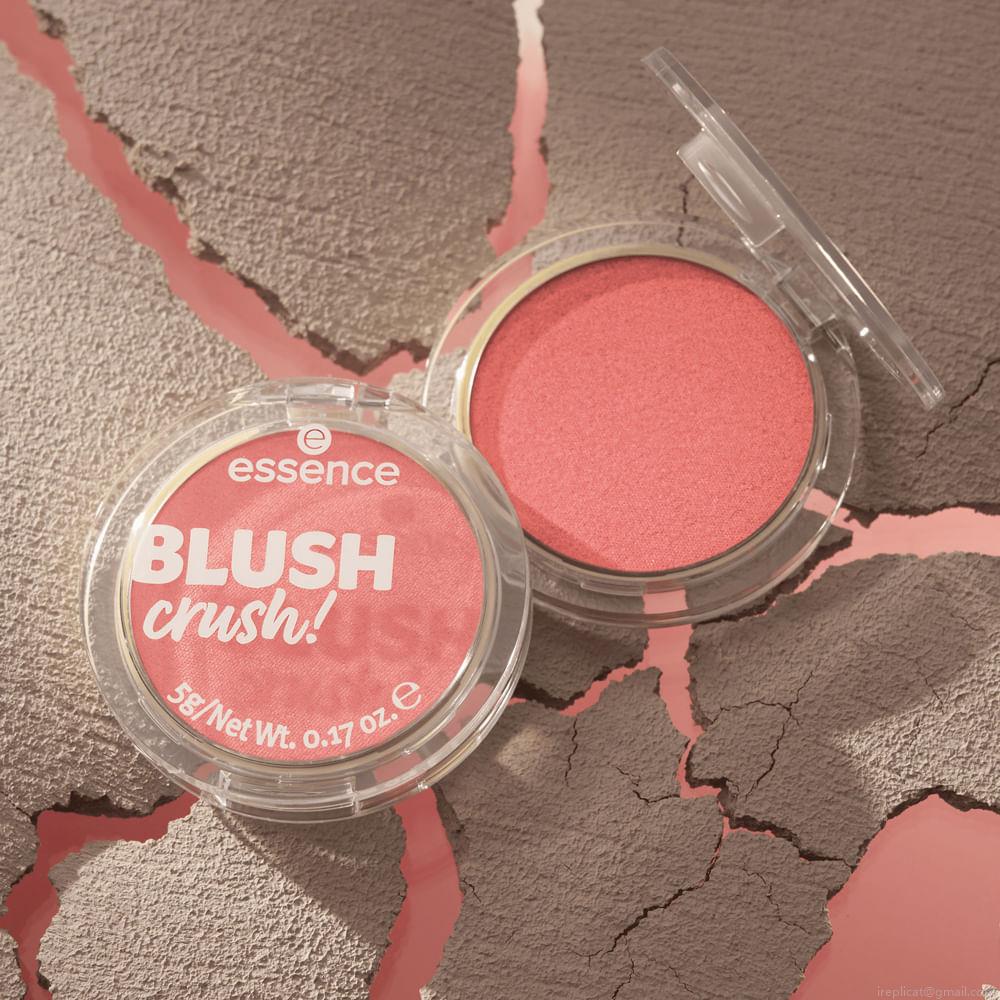 Blush Compacto em Pó Essence Crush! 40 Strawberry Flush 5 g