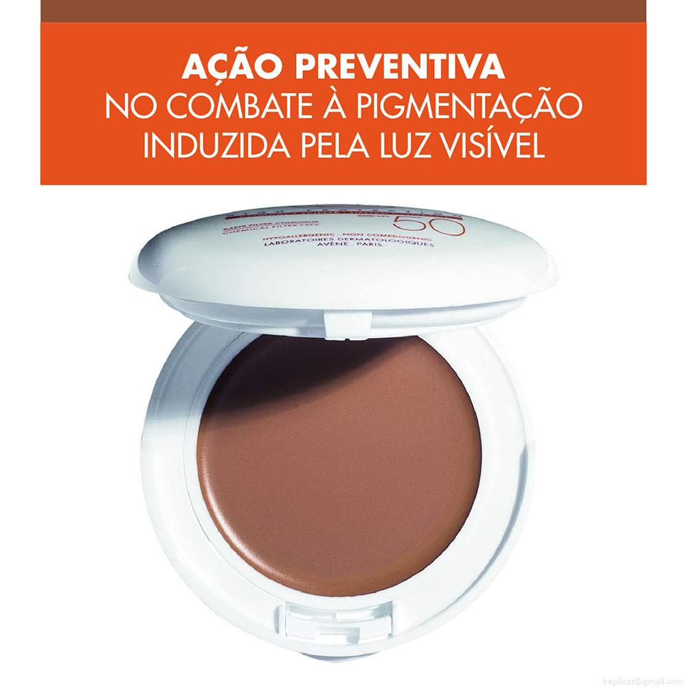 Base Compacta em Pó 2 em 1 Avène Haute Protection FPS 50 Sable 10 g