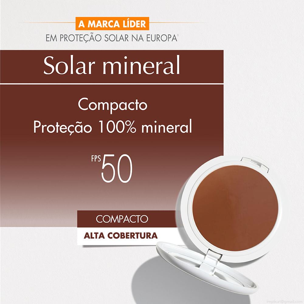 Base Compacta em Pó 2 em 1 Avène Haute Protection FPS 50 Sable 10 g