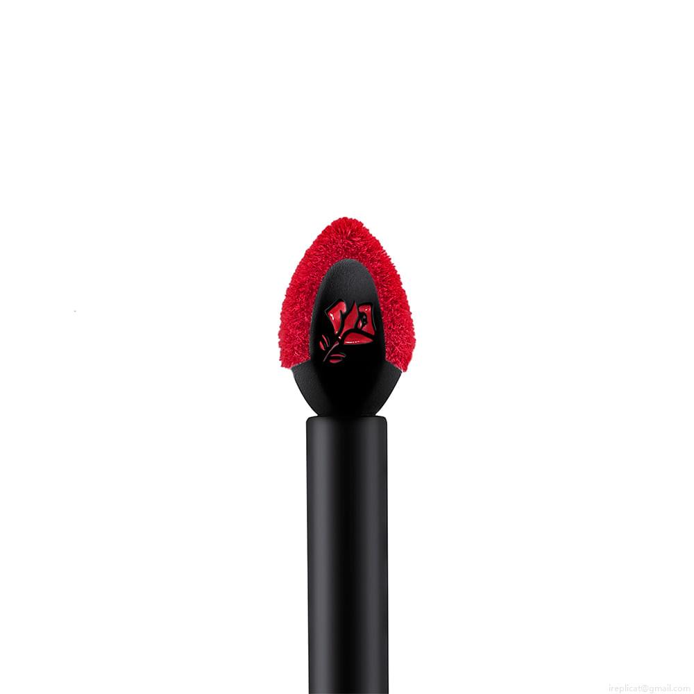 Batom Líquido Cremoso Matte Lancôme L'Absolu Rouge Drama Ink French Bisou 525 3,38 g