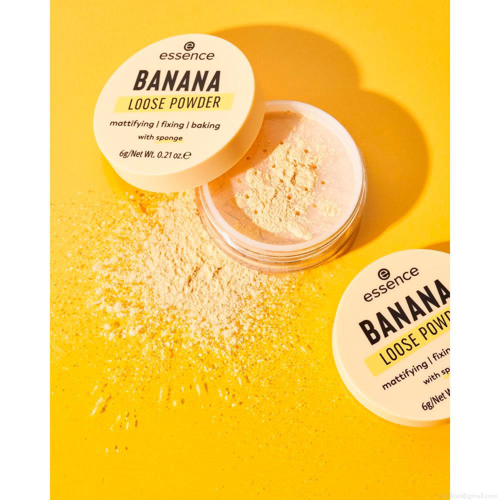 Pó Banana Solto Essence Banana Loose Powder 6 g