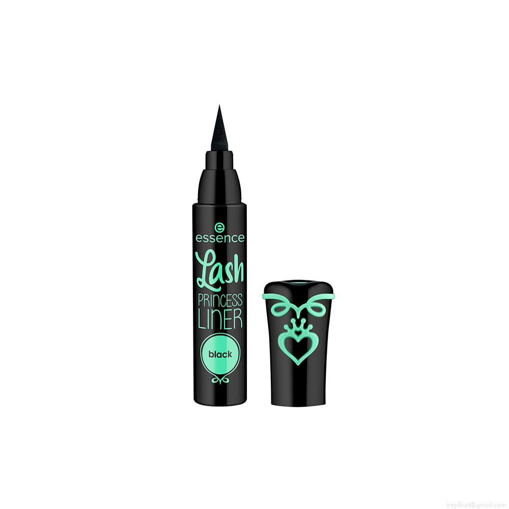 Delineador Líquido Matte Essence Lash Princess Liner Preto 3 ml