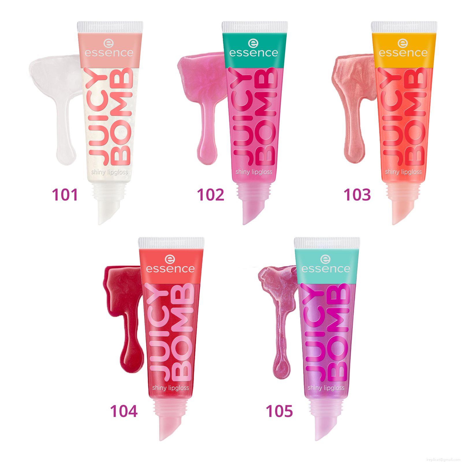 Gloss Labial Líquido Cintilante Essence Juicy Bomb 102 Witty Watermelon 10 ml