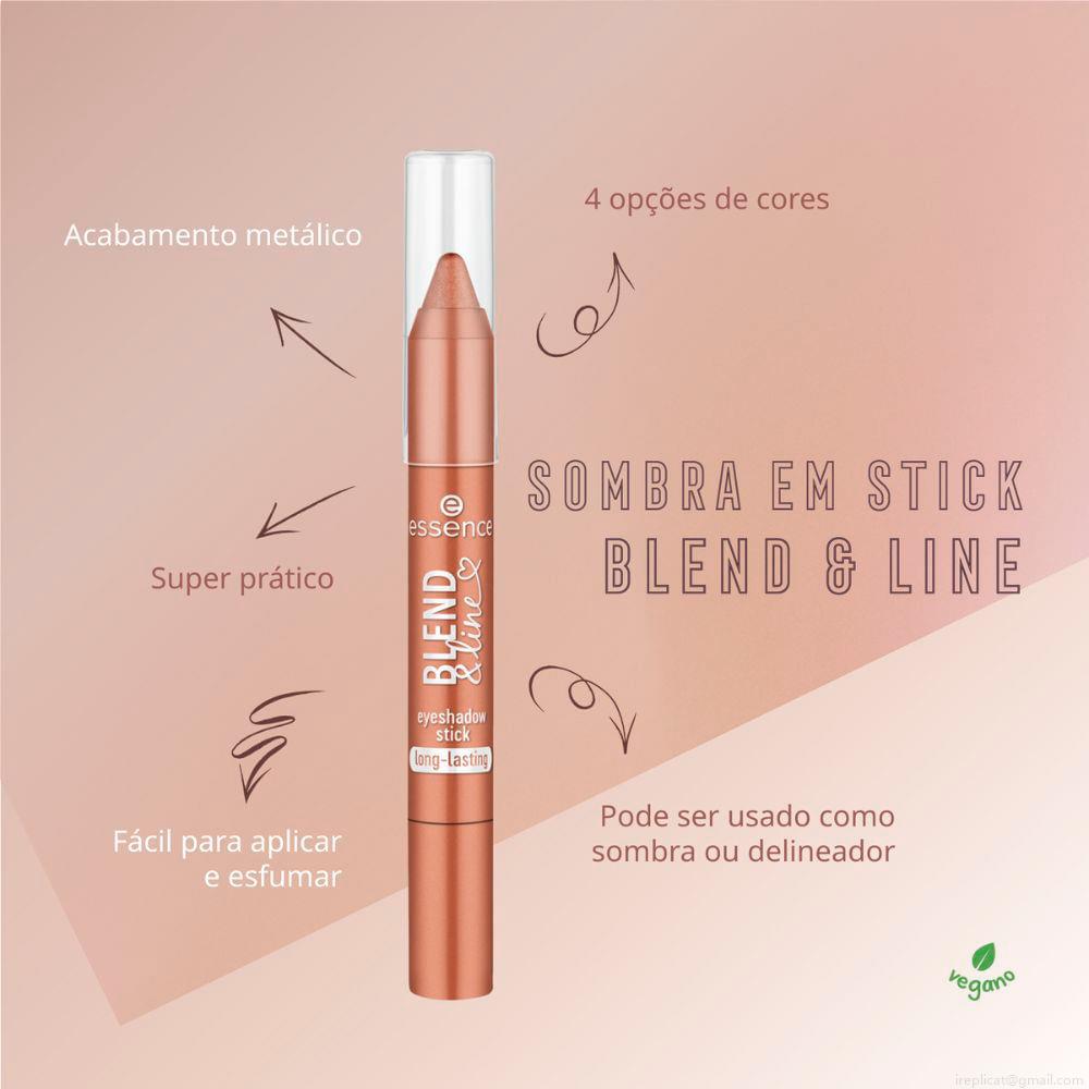 Sombra Em Bastão Essence Blend & Line 01 Copper Feels 1,8 g