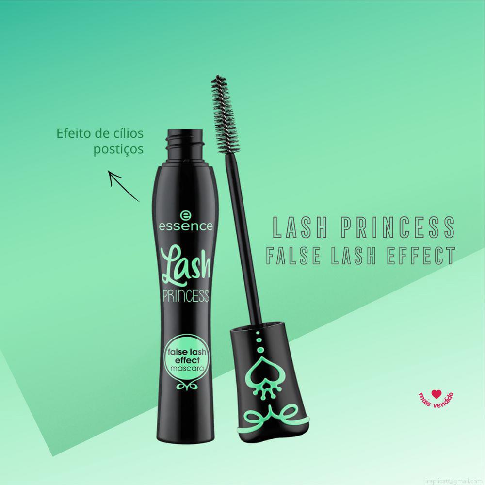 Máscara para Cílios de Volume Essence Lash Princess Preto 12 ml