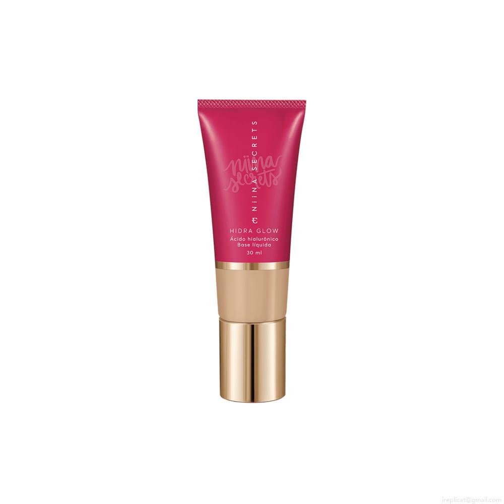 Base Líquida Natural Eudora Niina Secrets Hidra Glow 13 30 ml