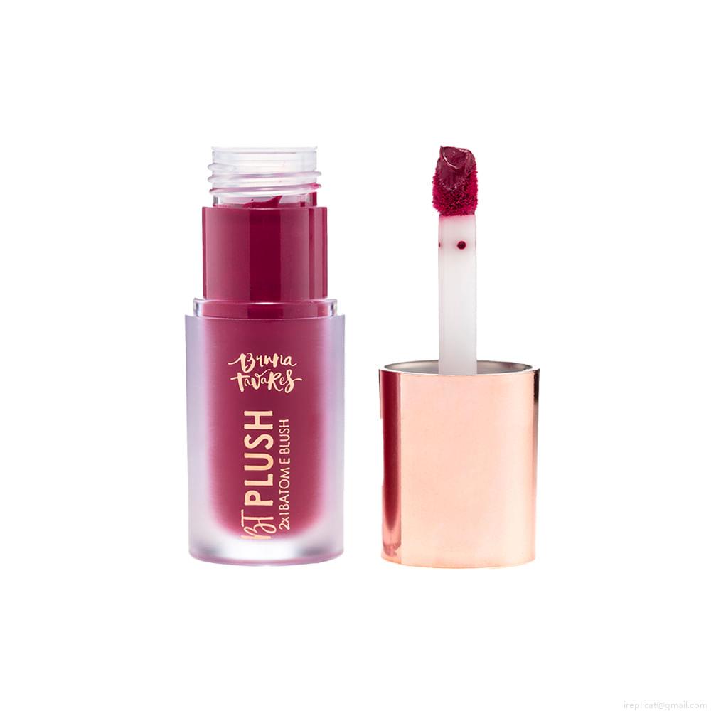 Batom Líquido Matte Bruna Tavares BT Plush Plum 6,3 ml