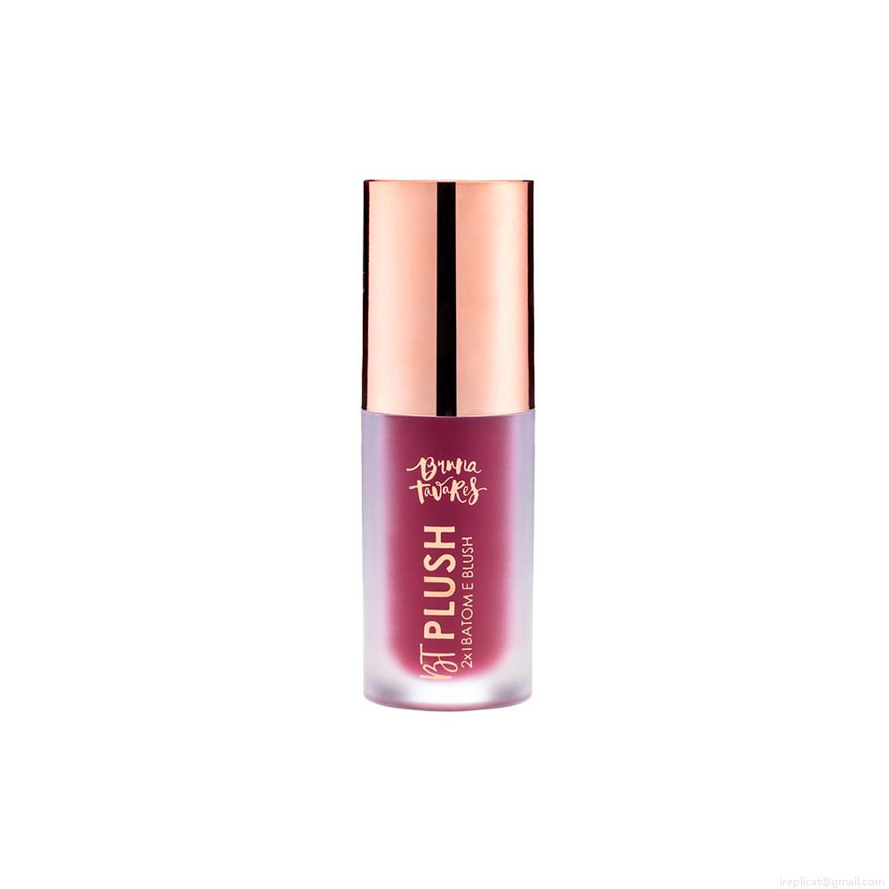 Batom Líquido Matte Bruna Tavares BT Plush Plum 6,3 ml