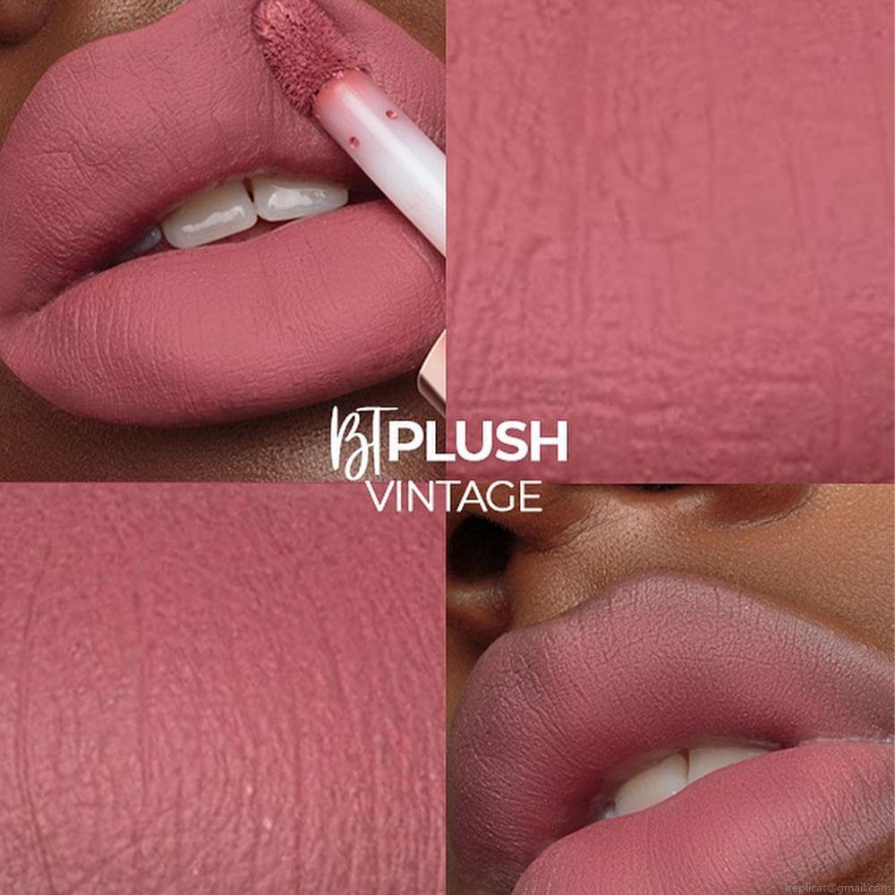 Batom Mousse Semi Matte Bruna Tavares BT Plush Vintage 6 g