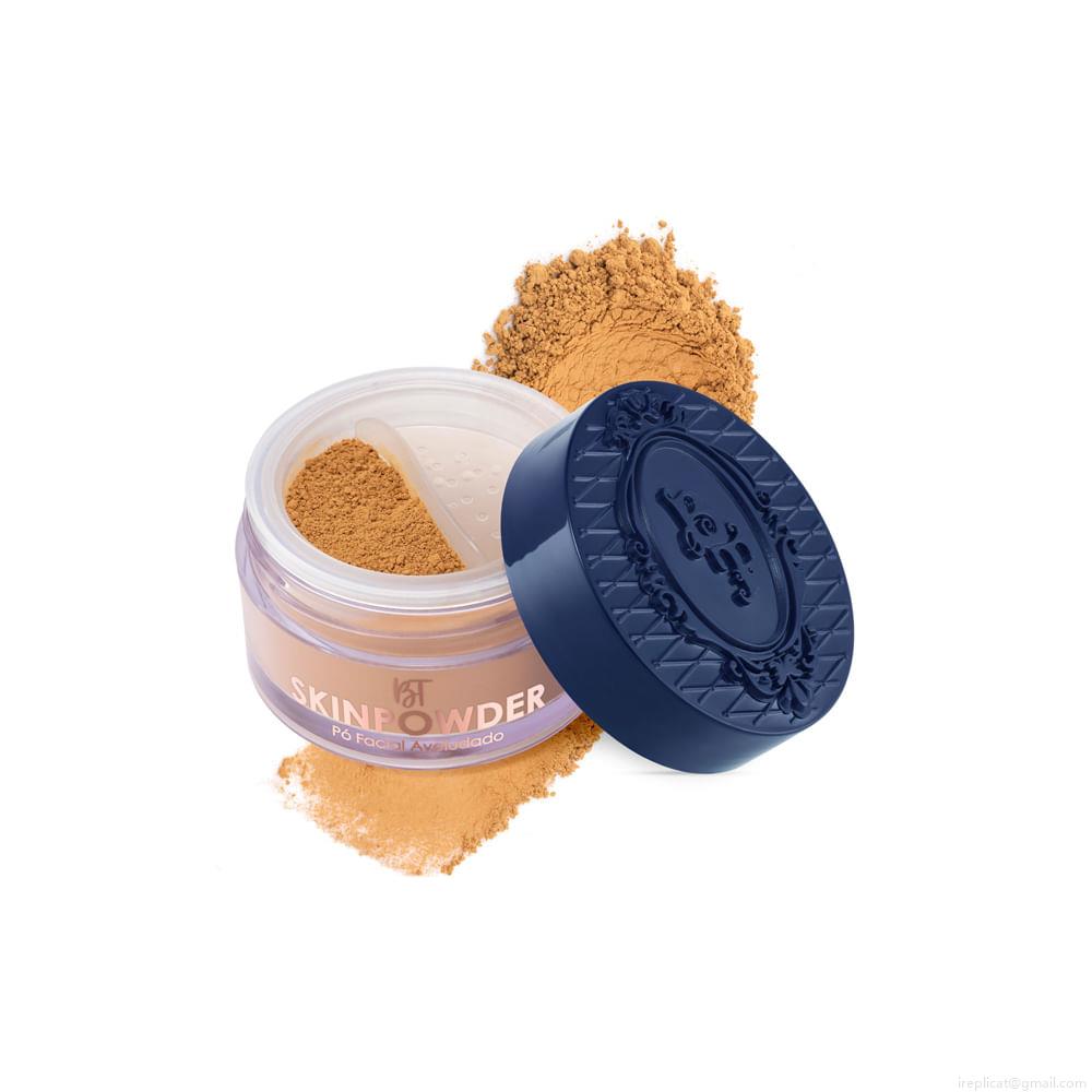 Pó Solto Aveludado Bruna Tavares BT Skinpowder Unique Amber 15 g