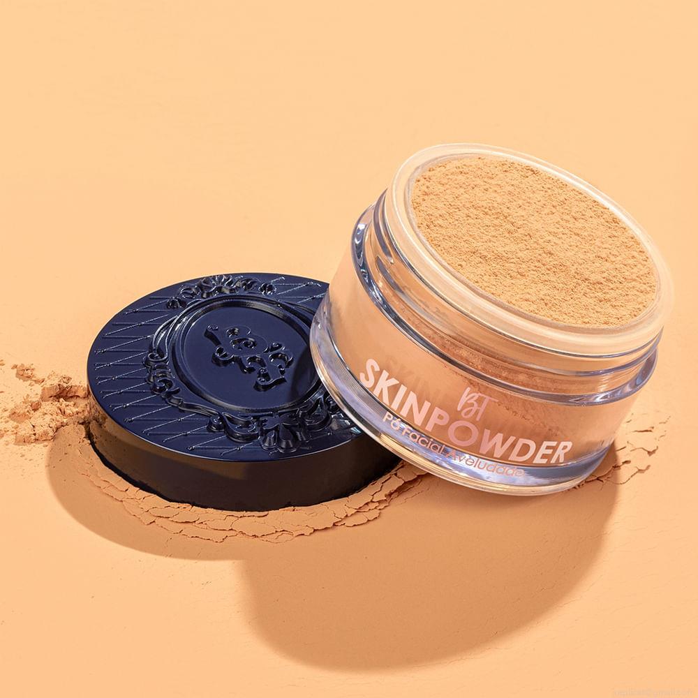 Pó Solto Aveludado Bruna Tavares BT Skinpowder Medium 15 g