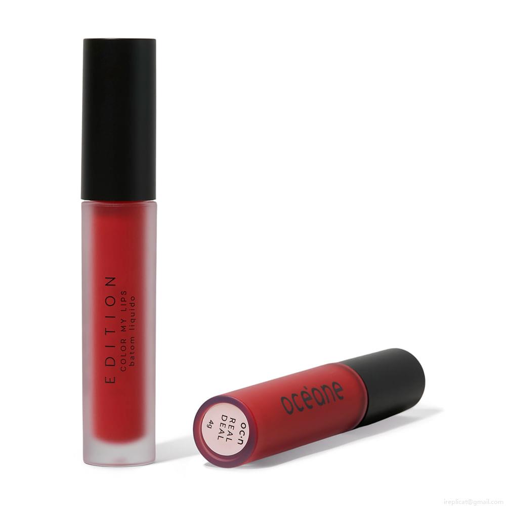 Batom Líquido Cintilante Océane Color My Lips Edition Real Deal 4 g