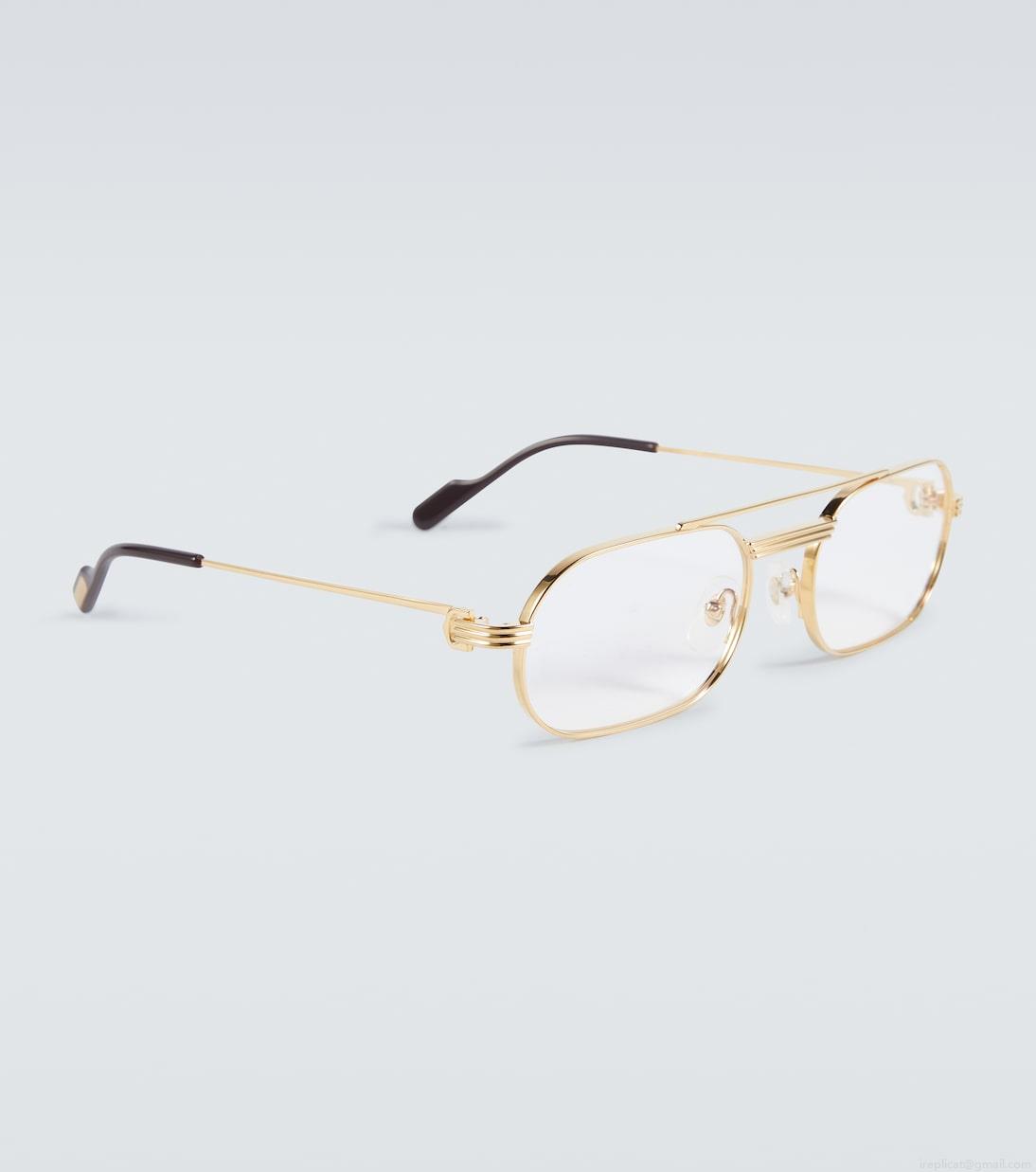 Cartier Eyewear CollectionException rectangular glasses