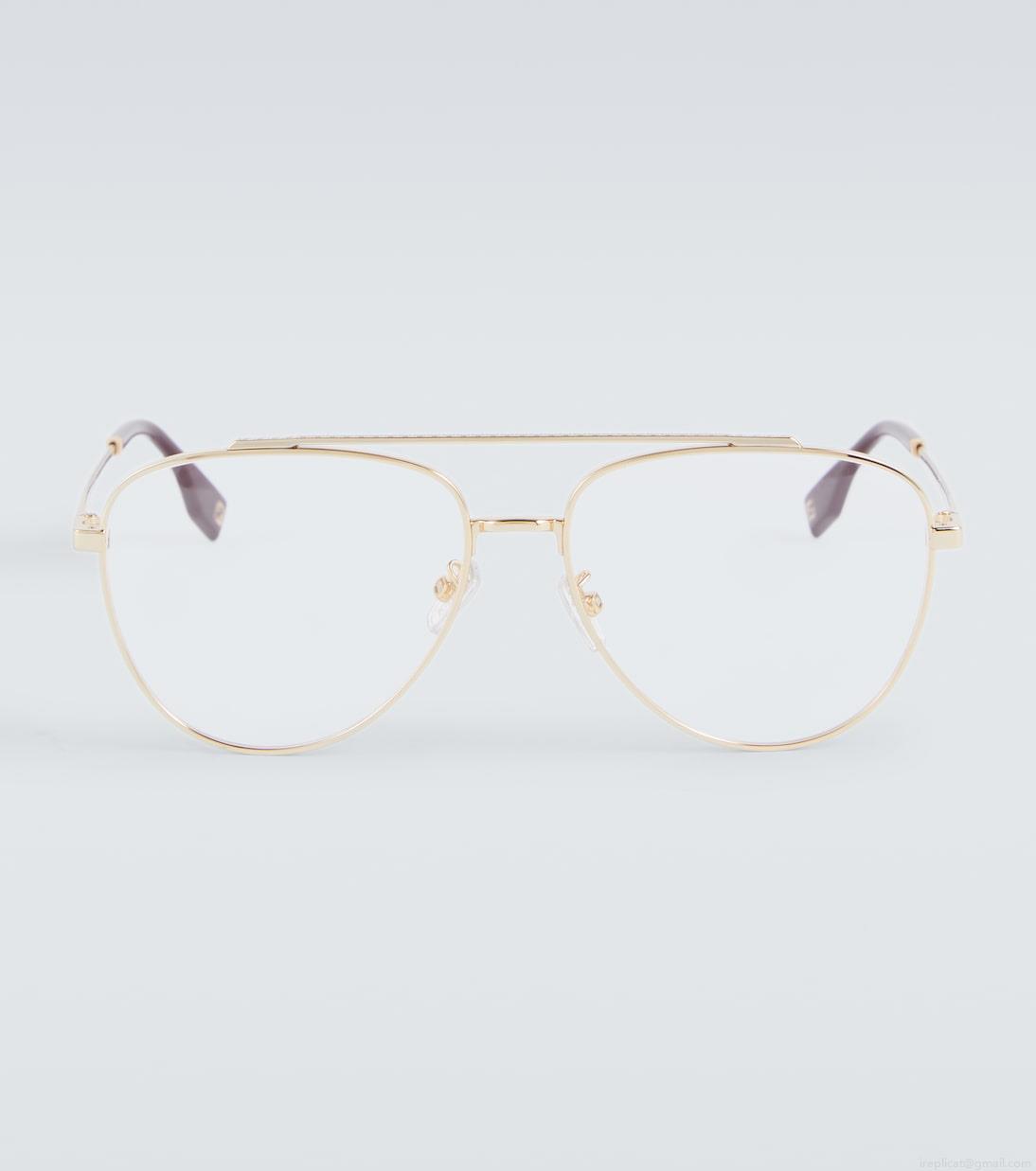 FendiFendi Travel aviator glasses