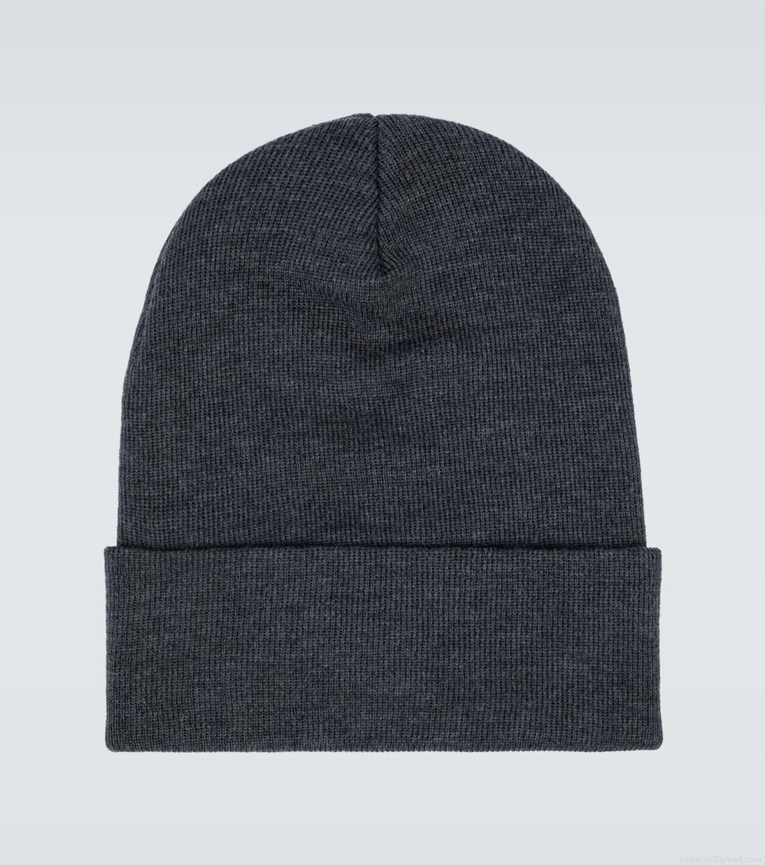 Moncler GrenobleKnitted wool beanie