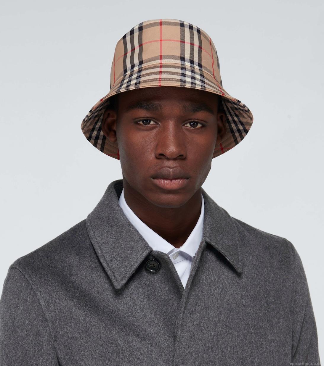 BurberryVintage check bucket hat