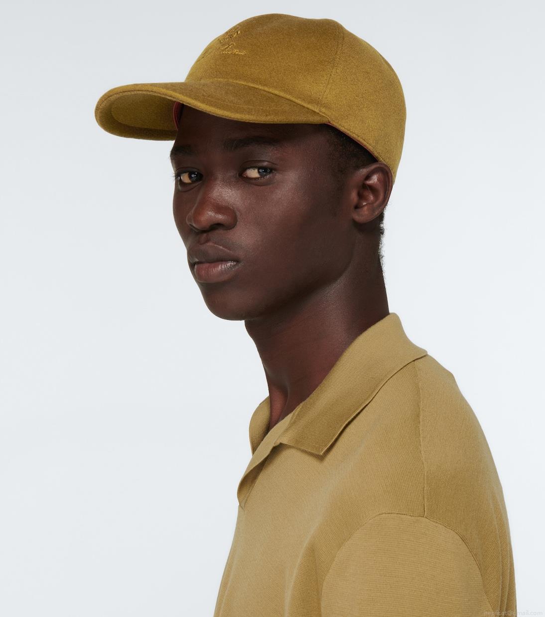 Loro PianaCashmere baseball cap