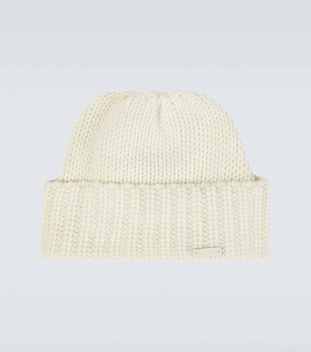 Saint LaurentCashmere beanie