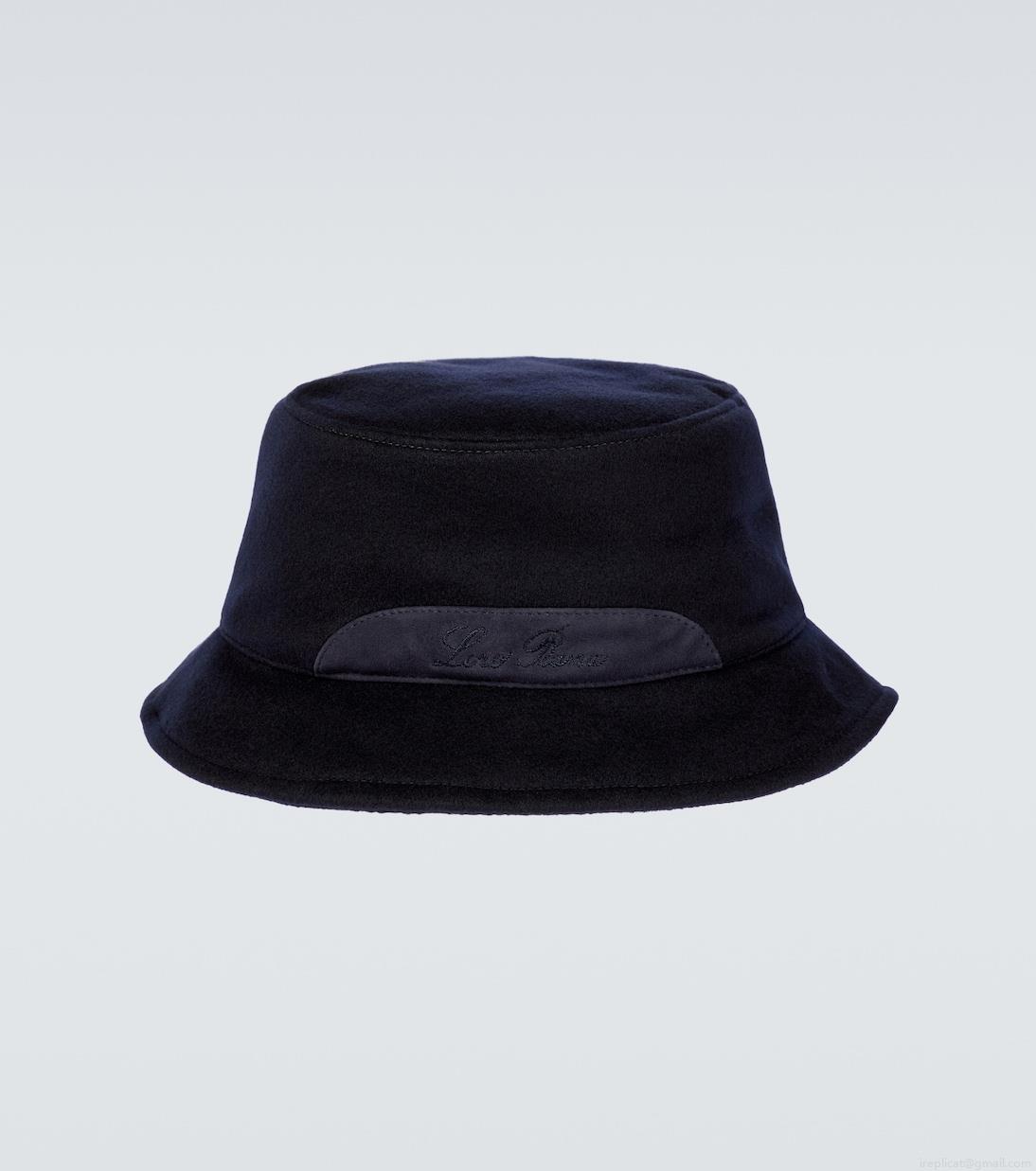 Loro PianaCashmere bucket hat