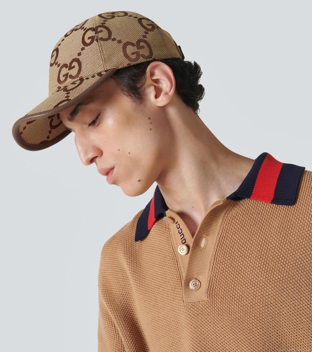 GucciMaxi GG canvas baseball cap