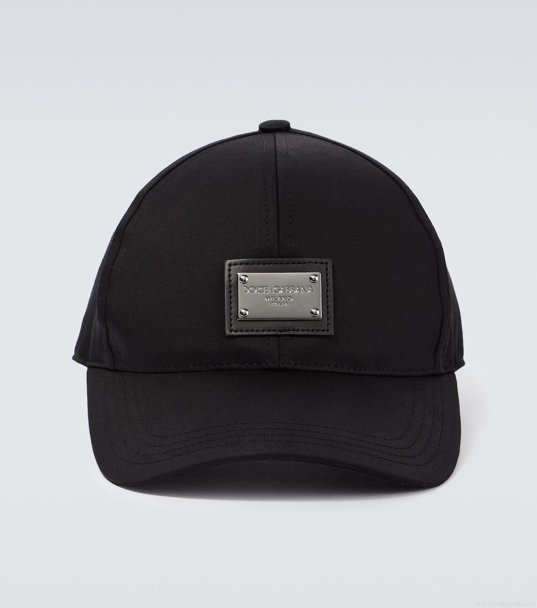 Dolce&GabbanaLogo cotton-blend baseball cap