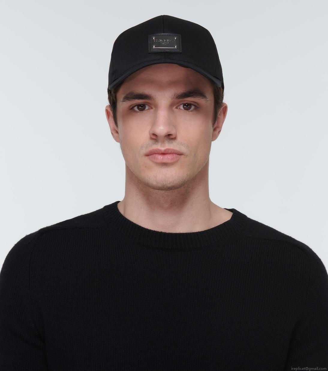 Dolce&GabbanaLogo cotton-blend baseball cap