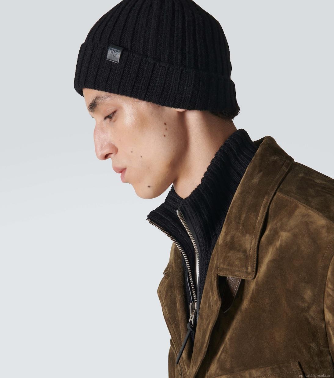 Tom FordRibbed-knit cashmere beanie