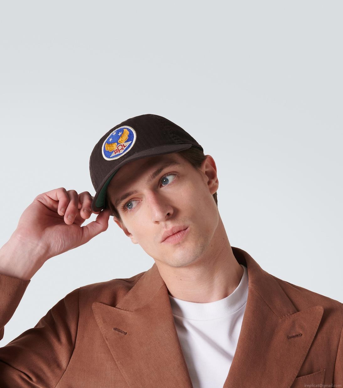 RRLPatch cotton twill baseball cap