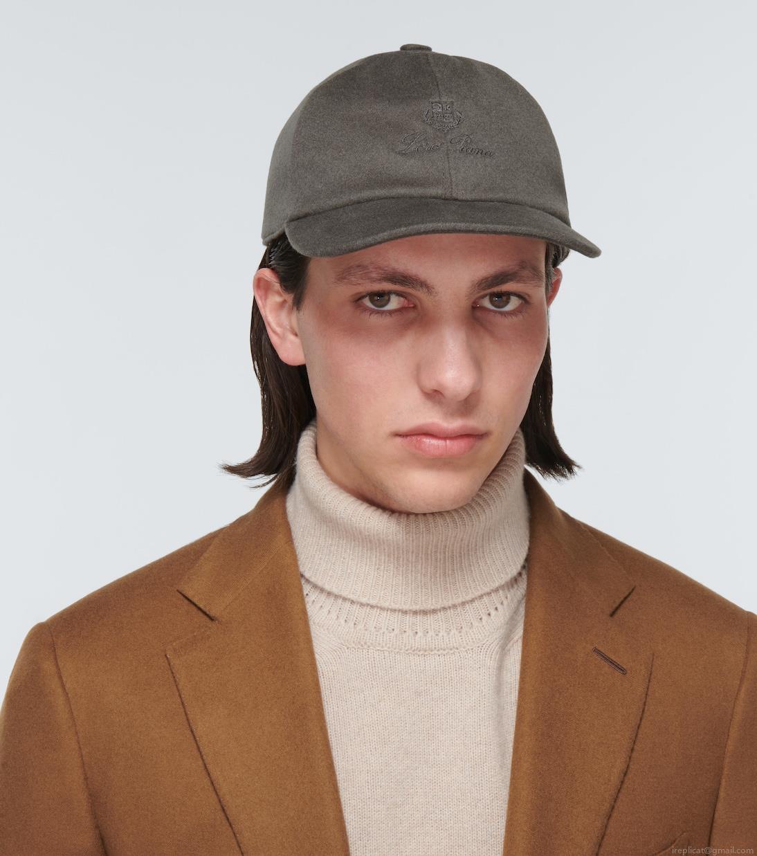 Loro PianaCashmere baseball cap