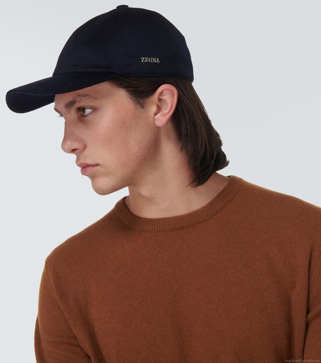 ZegnaCashmere baseball cap