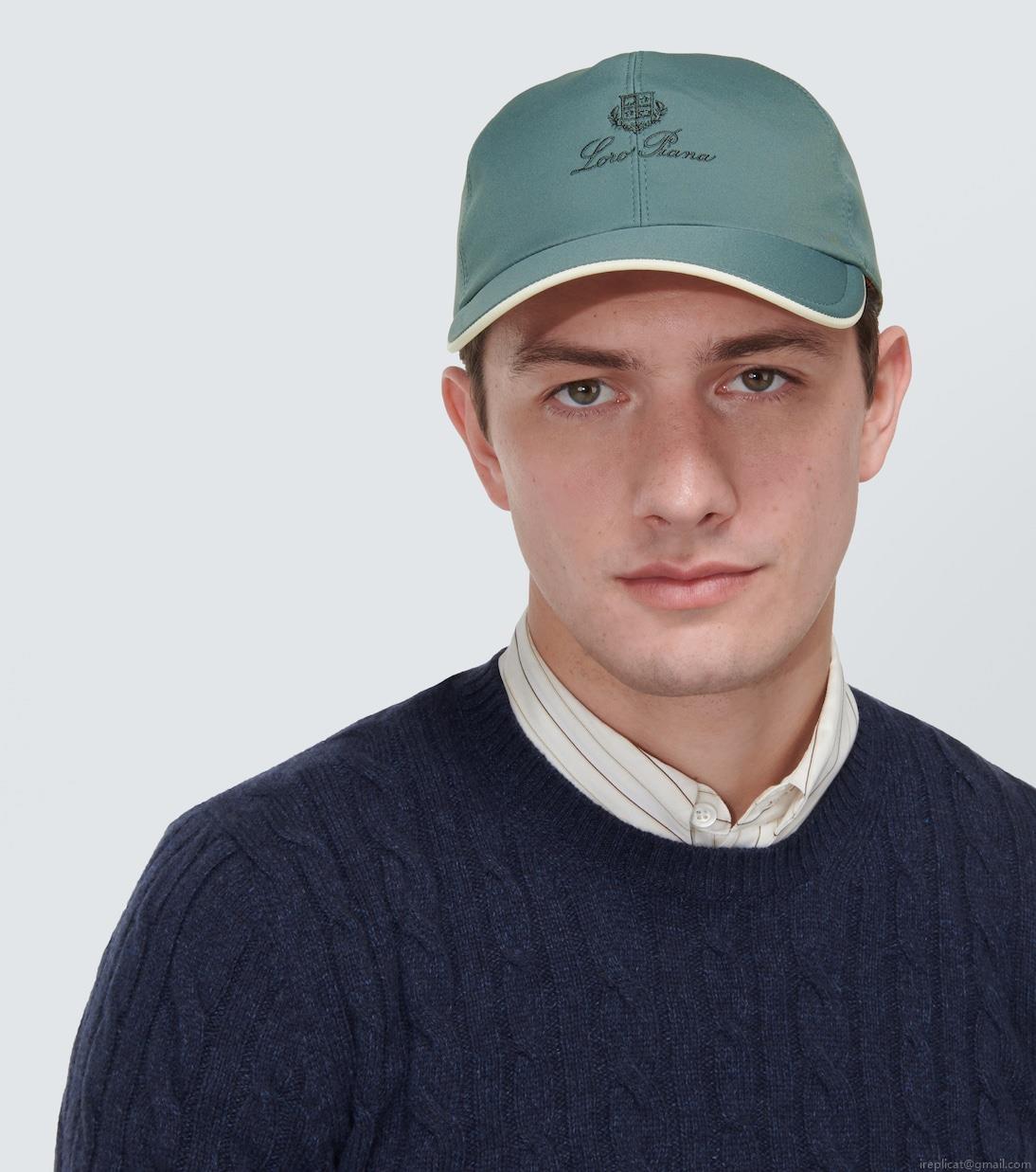 Loro PianaLogo baseball cap