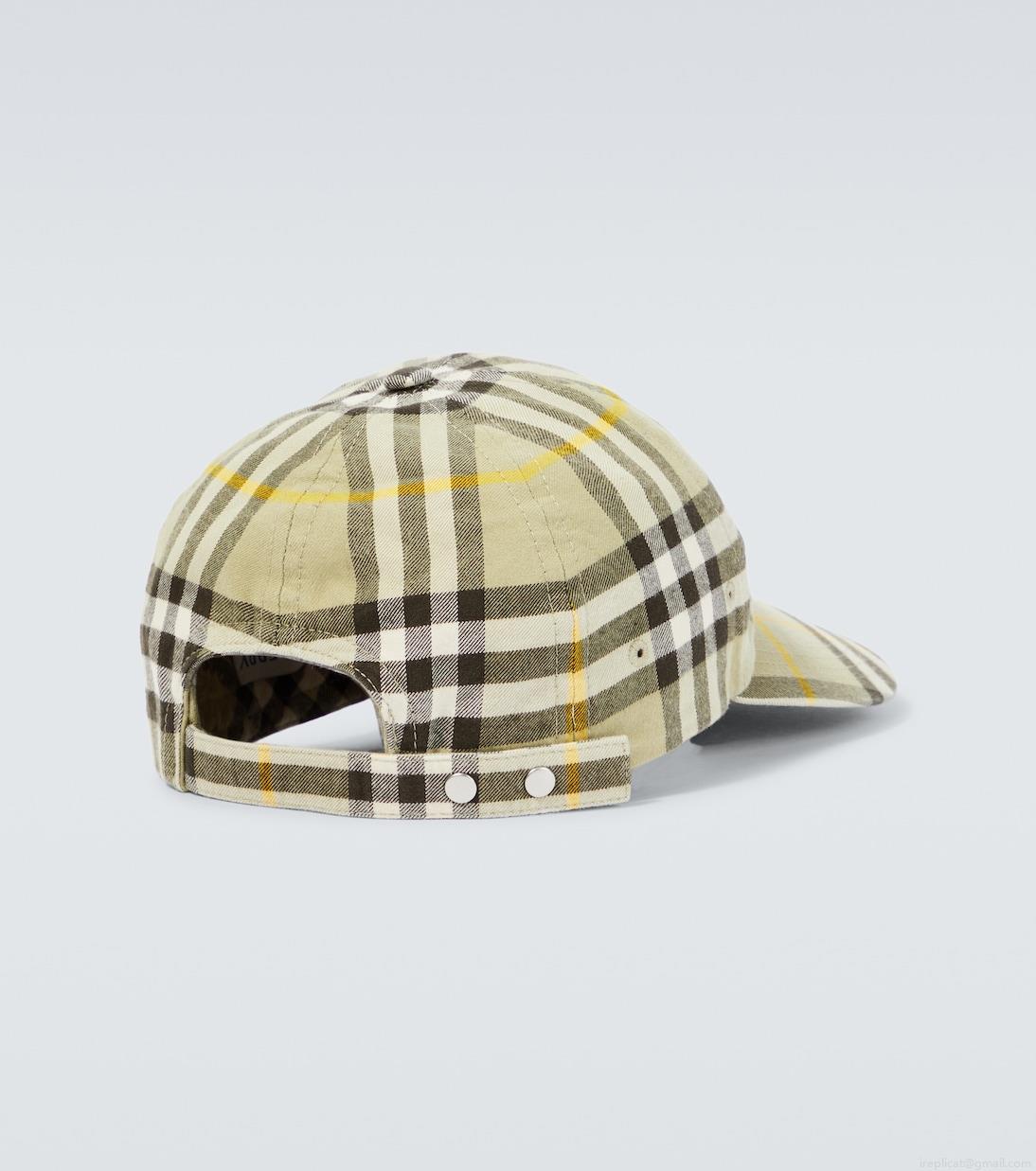 BurberryBurberry Check cotton baseball cap