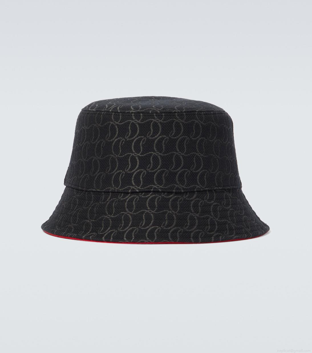 Christian LouboutinBobino canvas bucket hat