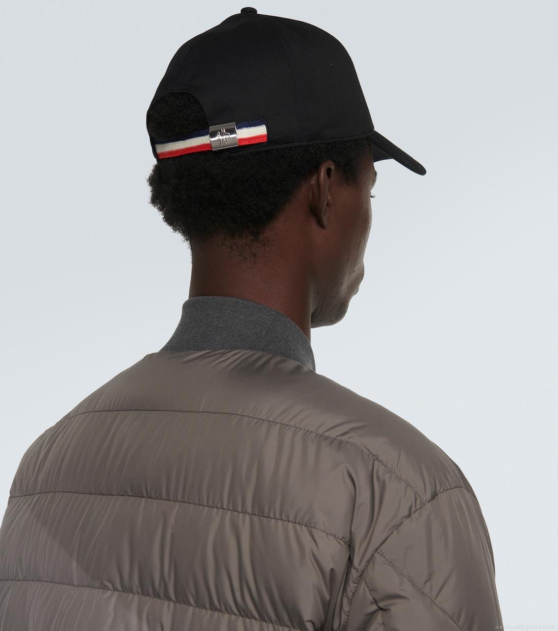 MonclerCotton baseball cap