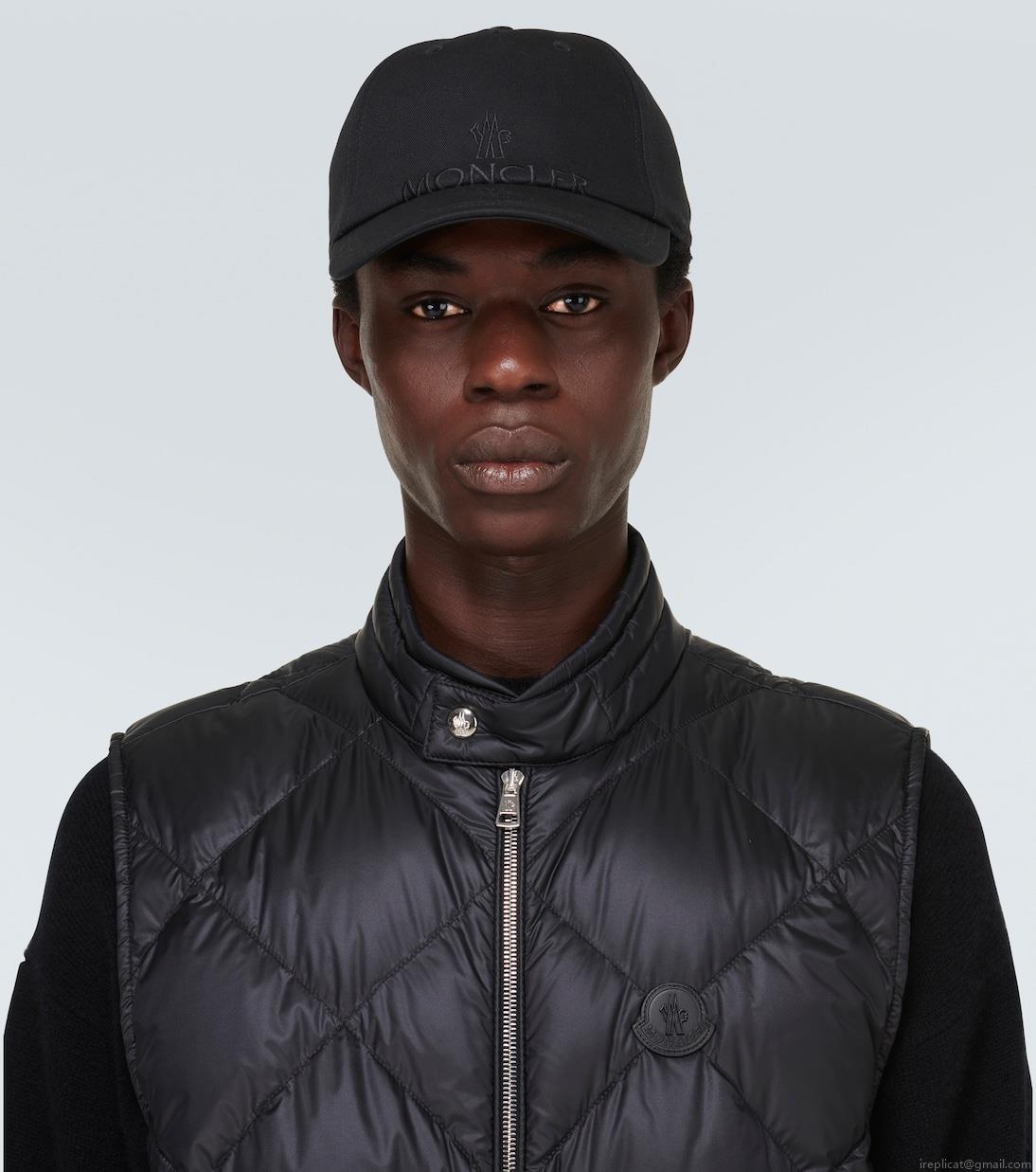 MonclerCotton baseball cap