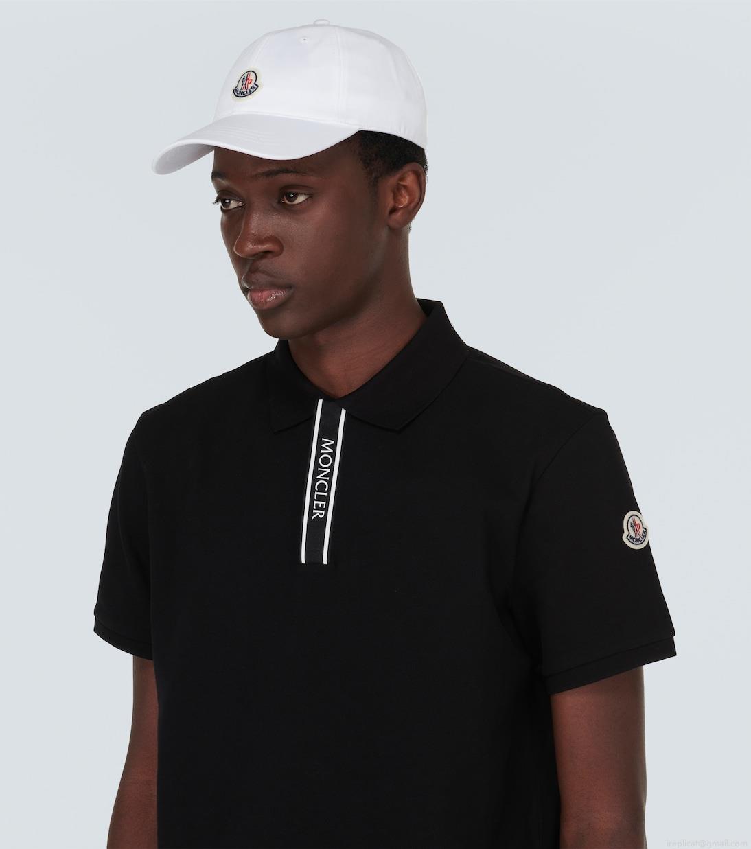 MonclerLogo baseball cap