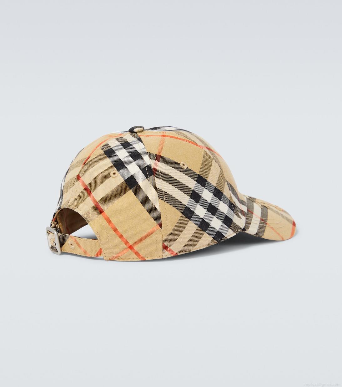 BurberryBurberry Check baseball cap