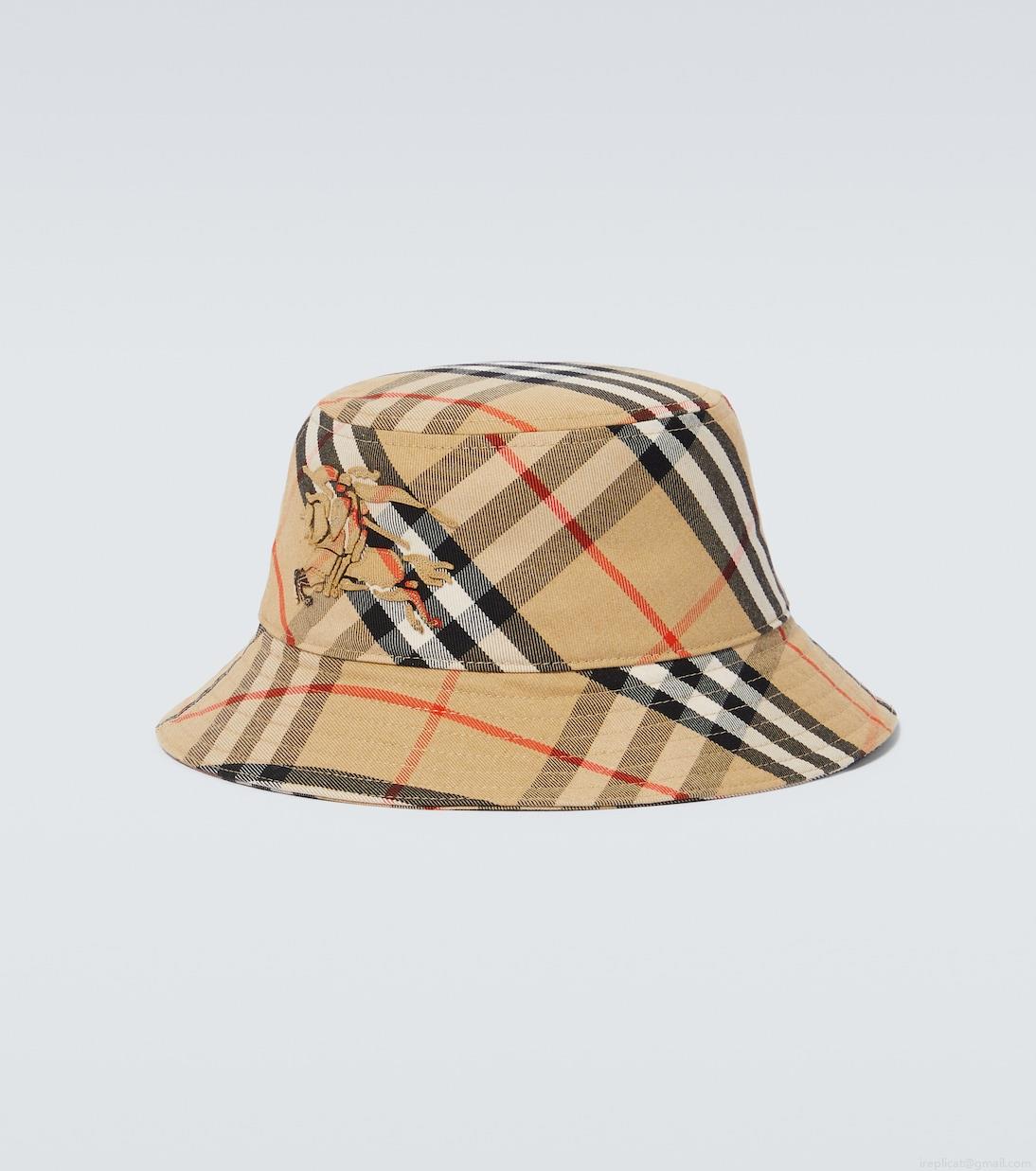 BurberryEKD Burberry Check bucket hat