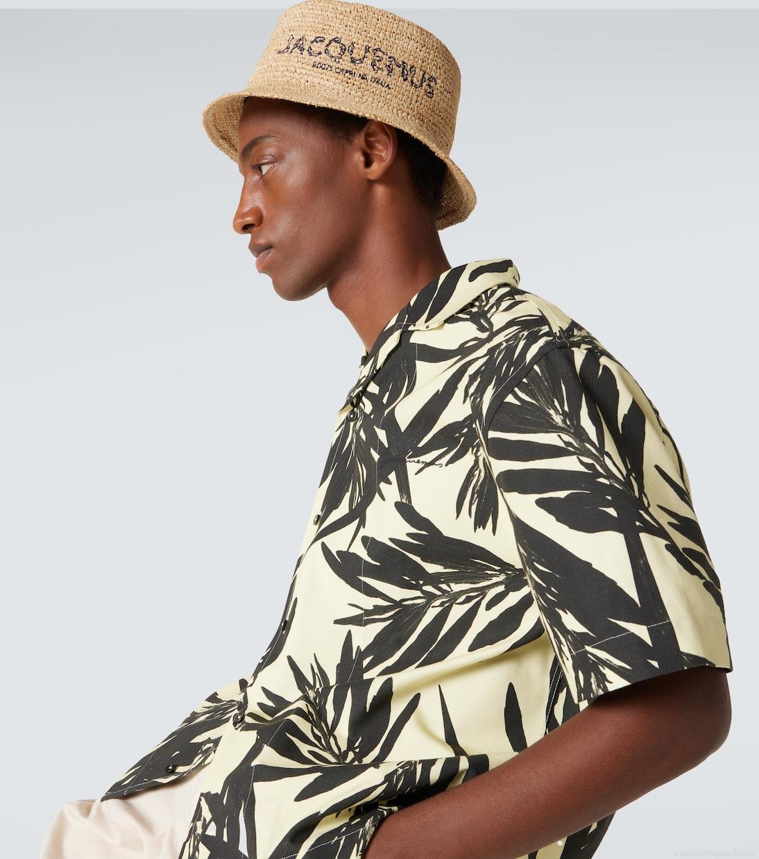 JacquemusLe Bob Pesco raffia bucket hat