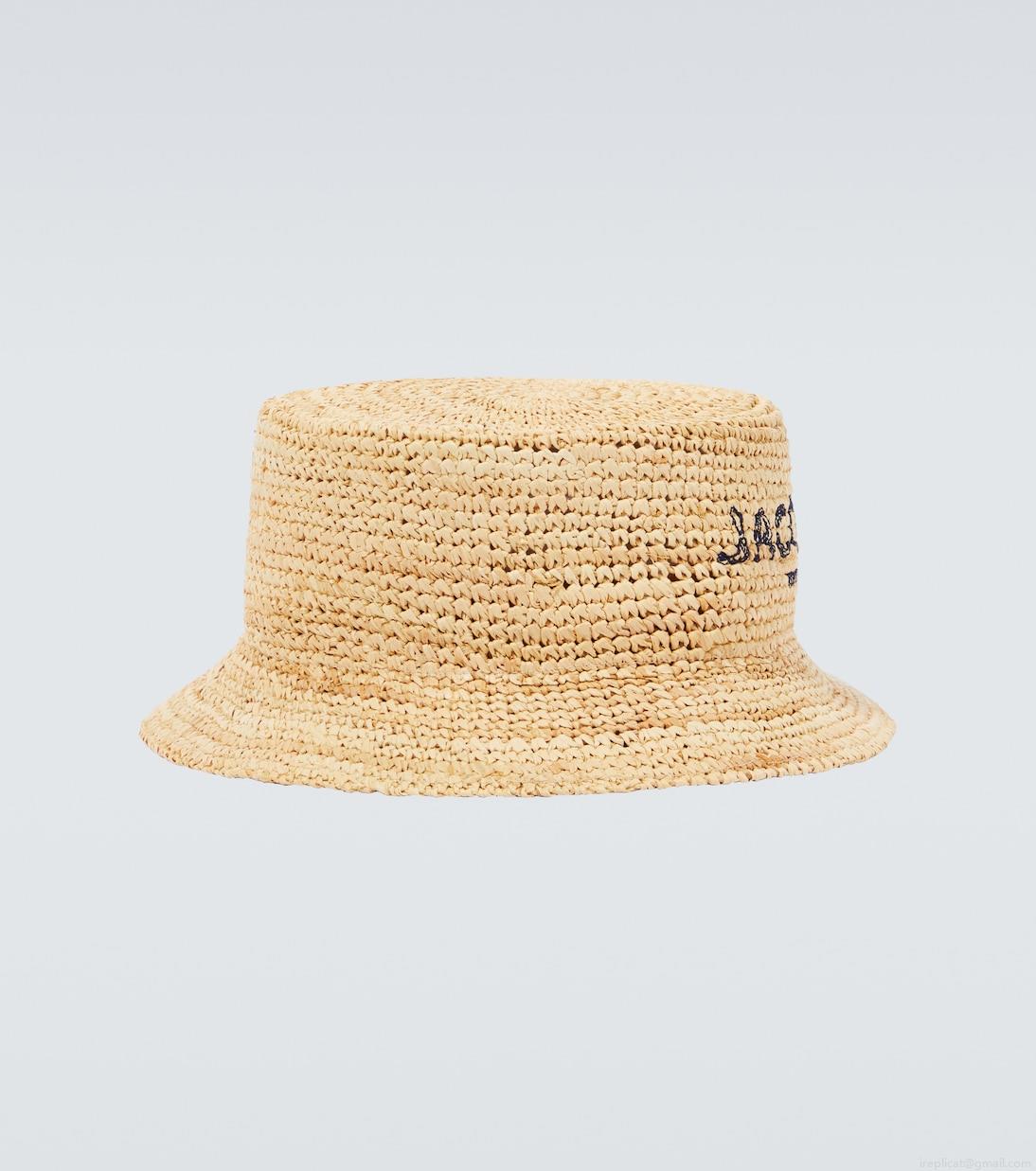 JacquemusLe Bob Pesco raffia bucket hat