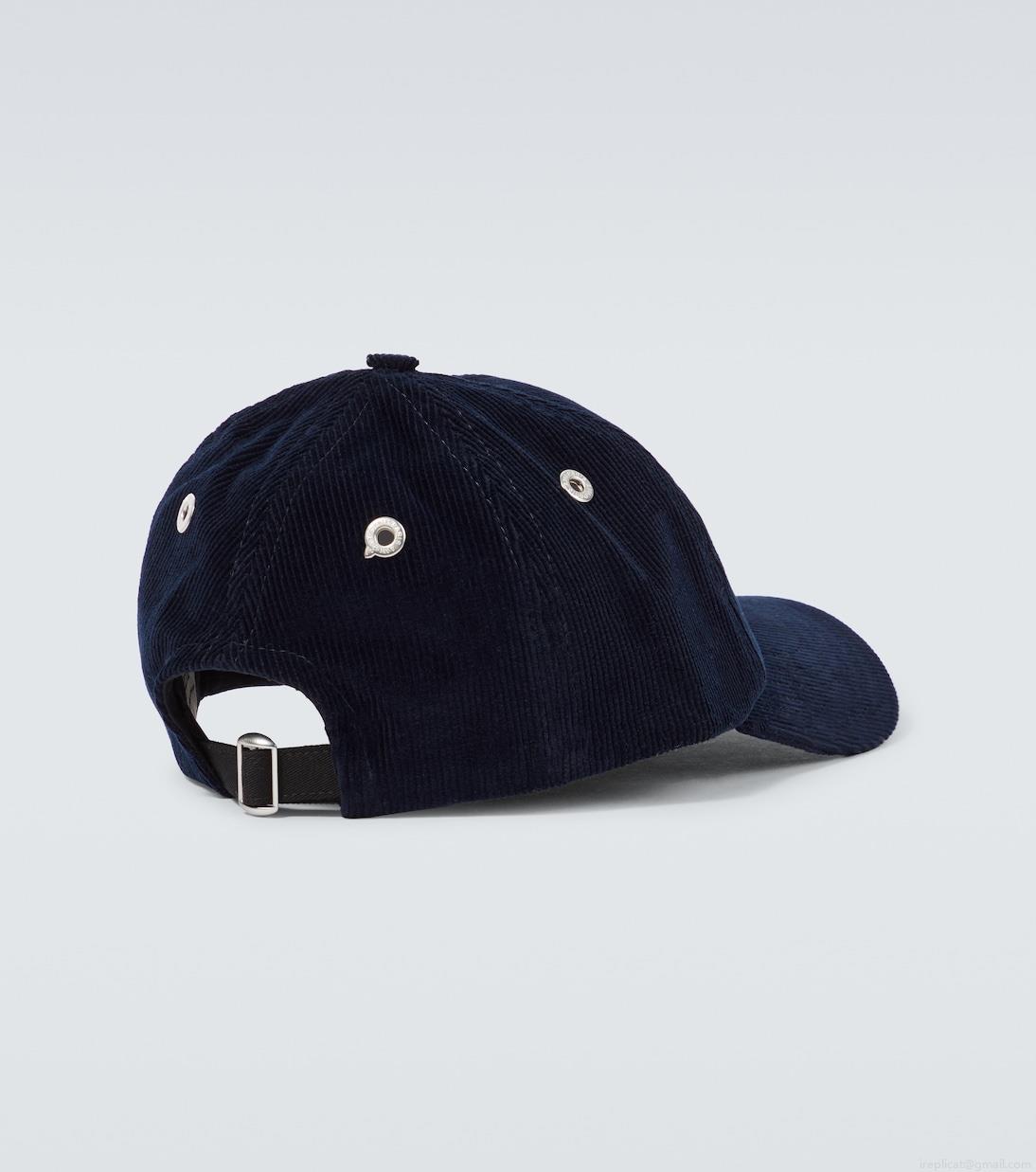 Ami ParisAmi De Cœur corduroy baseball cap